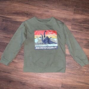 Toddle brontosaurus sweatshirt size‎ 4T